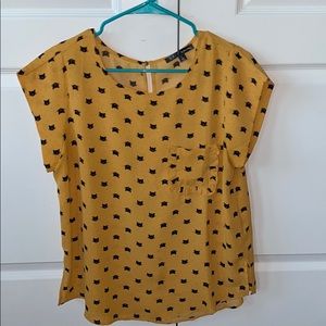 Cute cat blouse!